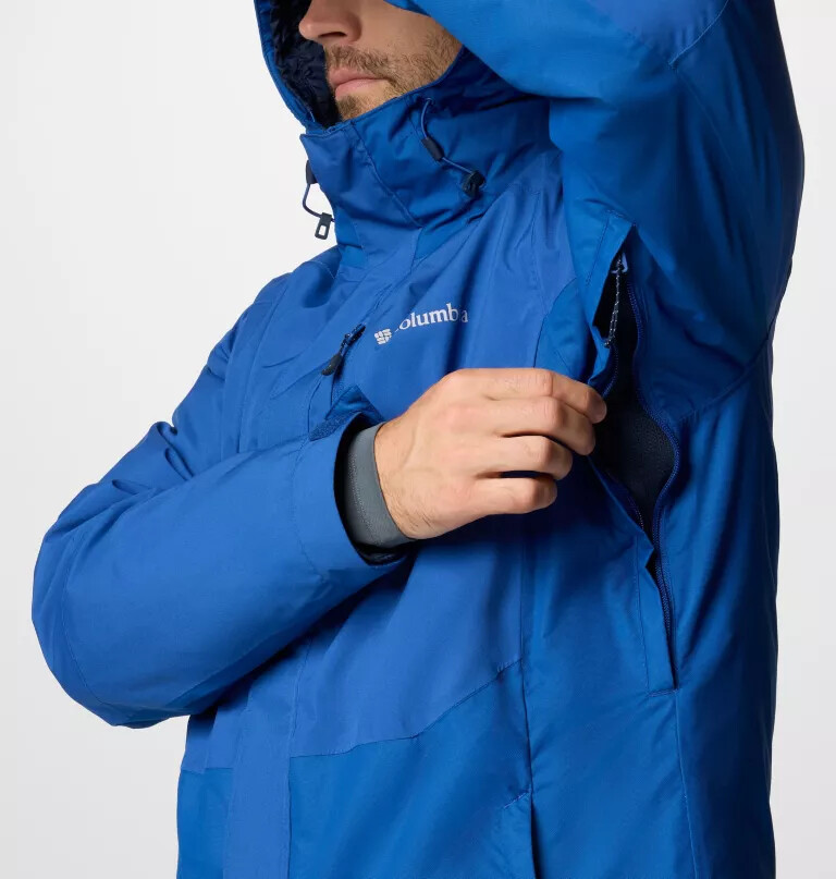 herre snow glide ii udvekslingsjakke - tall
