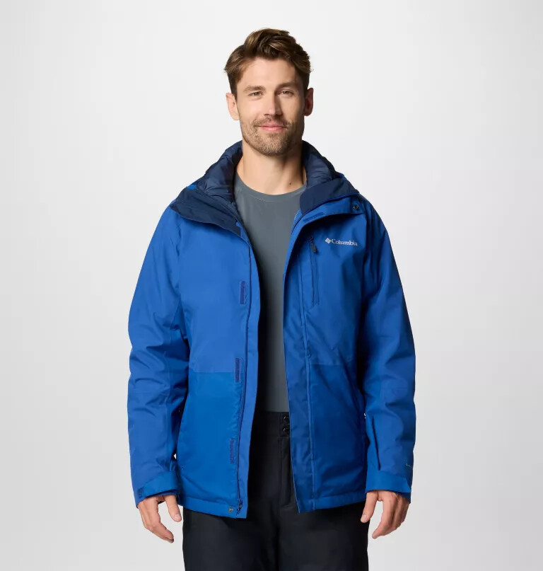herre snow glide ii udvekslingsjakke - tall