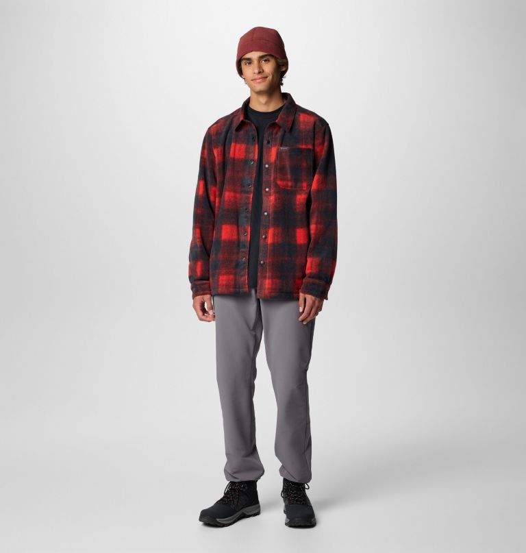 steens mountain printed fleece skjortejakke ii til mænd