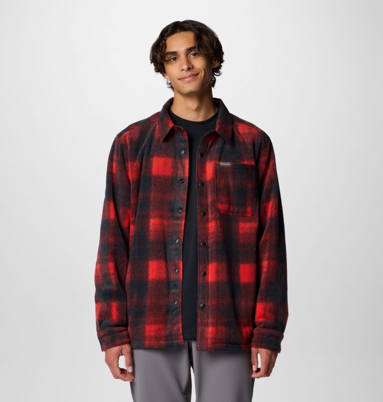 steens mountain printed fleece skjortejakke ii til mænd
