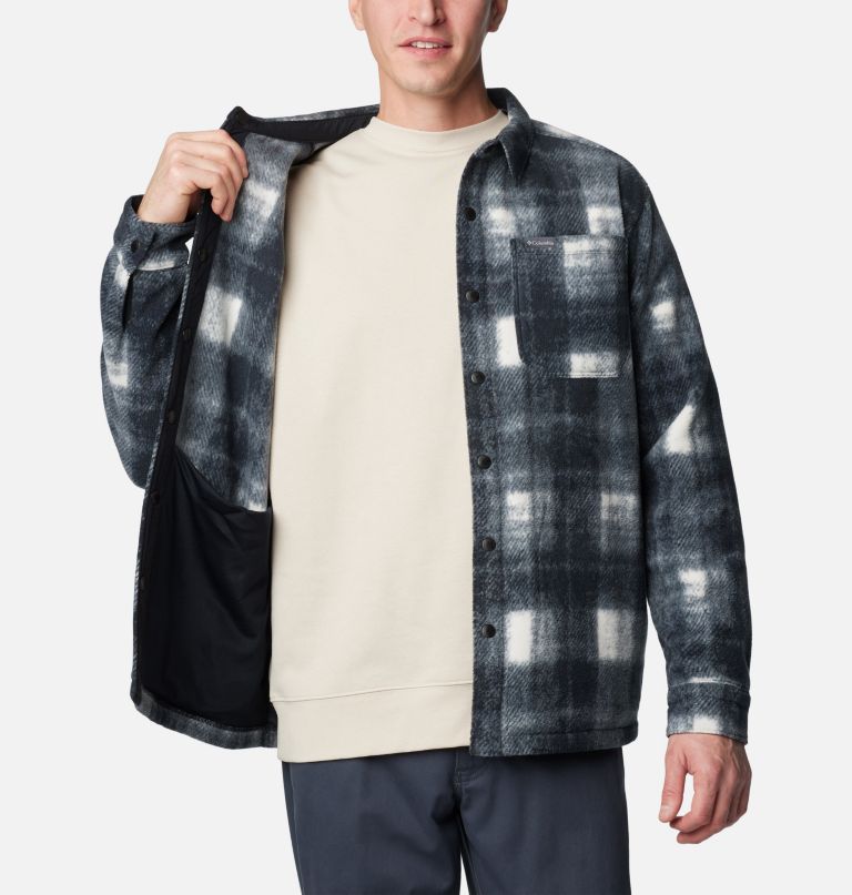 steens mountain printed fleece skjortejakke ii til mænd