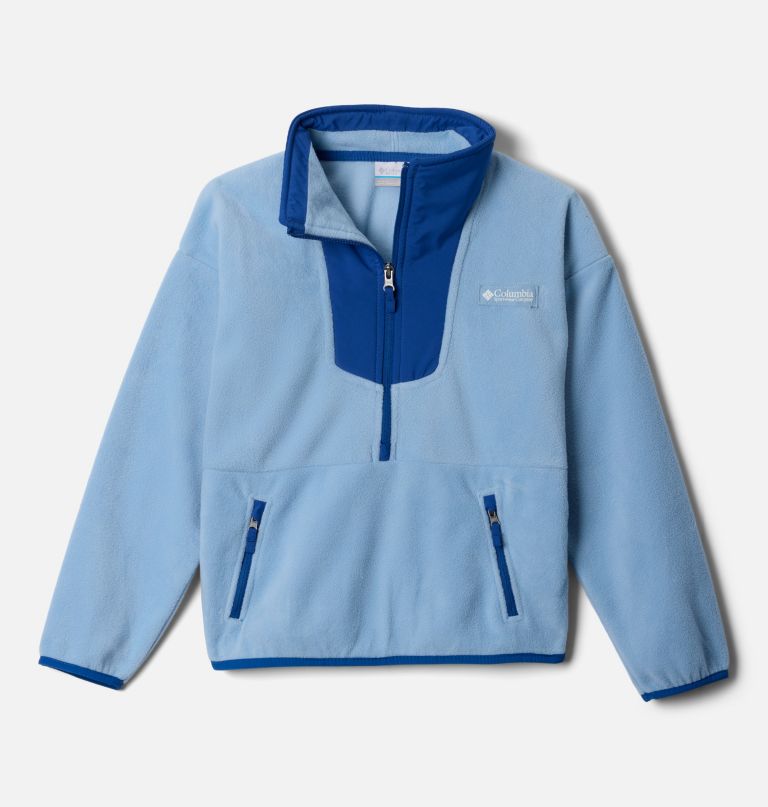 sequoia grove fleece med halv lynlås til børn
