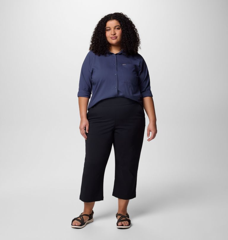 dame all seasons capris - plus size