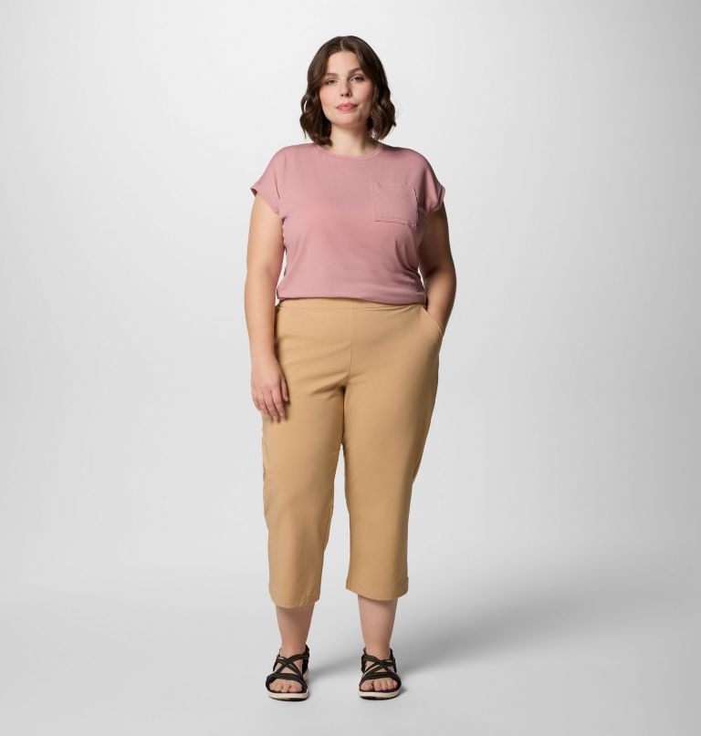dame all seasons capris - plus size