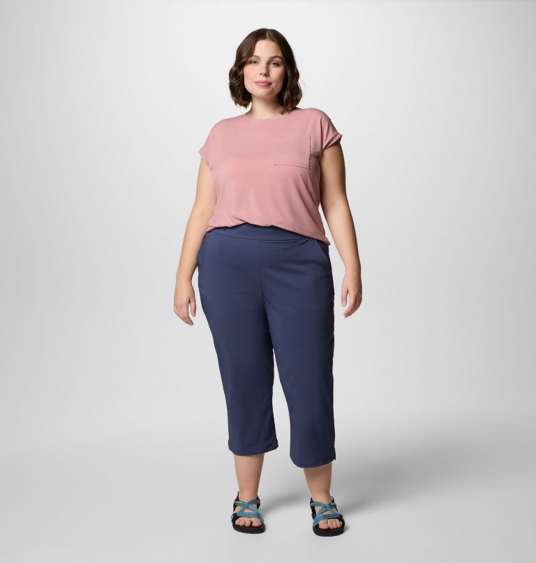 dame all seasons capris - plus size