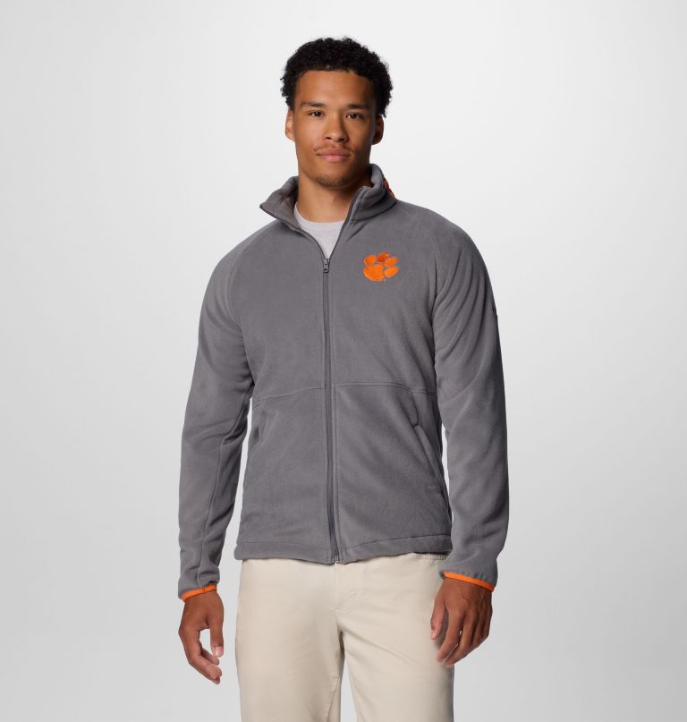 herre collegiate flanker iv fleecejakke - clemson