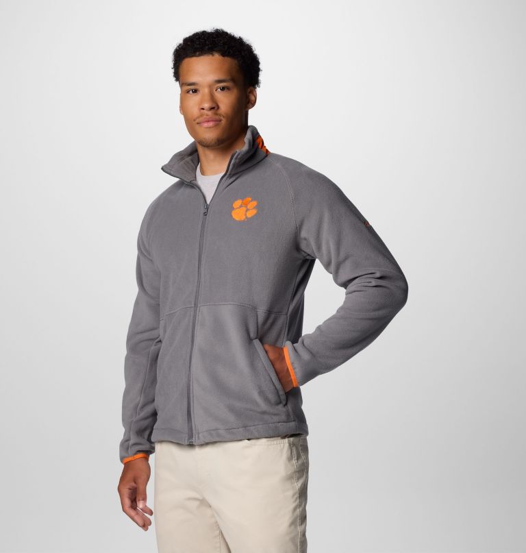 herre collegiate flanker iv fleecejakke - clemson
