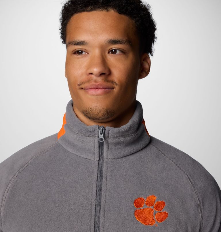 herre collegiate flanker iv fleecejakke - clemson