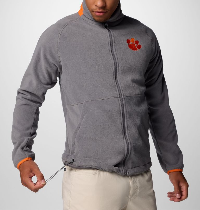herre collegiate flanker iv fleecejakke - clemson