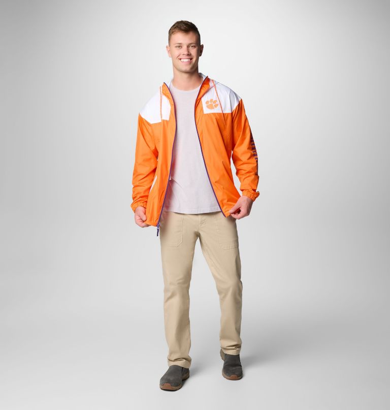 herre collegiate flash challenger ii vindjakke - clemson
