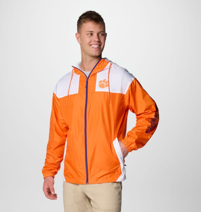 herre collegiate flash challenger ii vindjakke - clemson