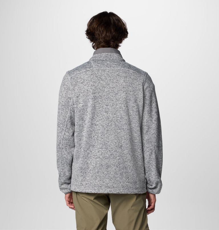 herre college sweater weather fleece halv lynlås pullover - clemson