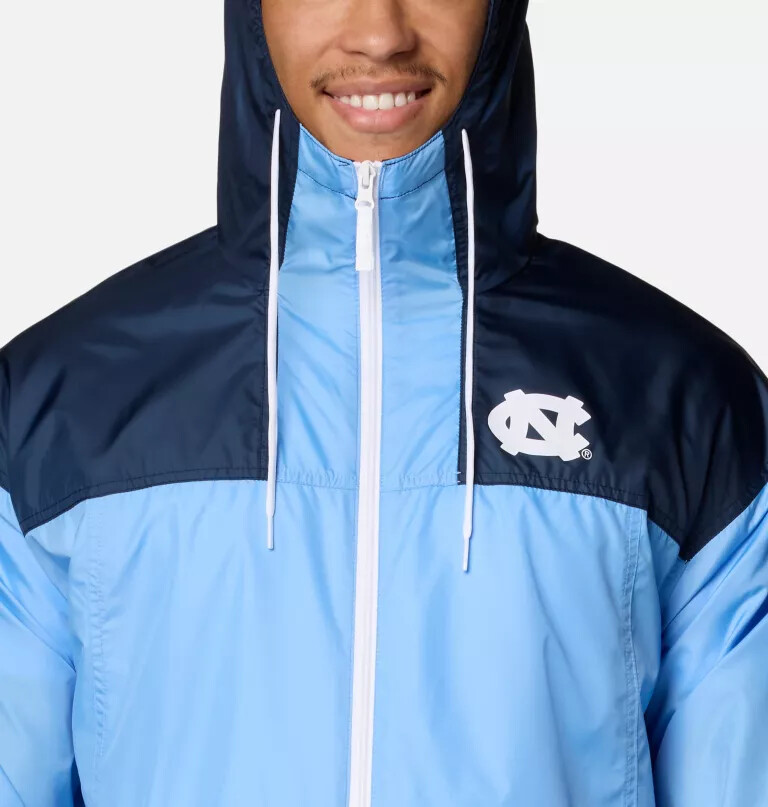 herre collegiate flash challenger ii vindjakke - north carolina