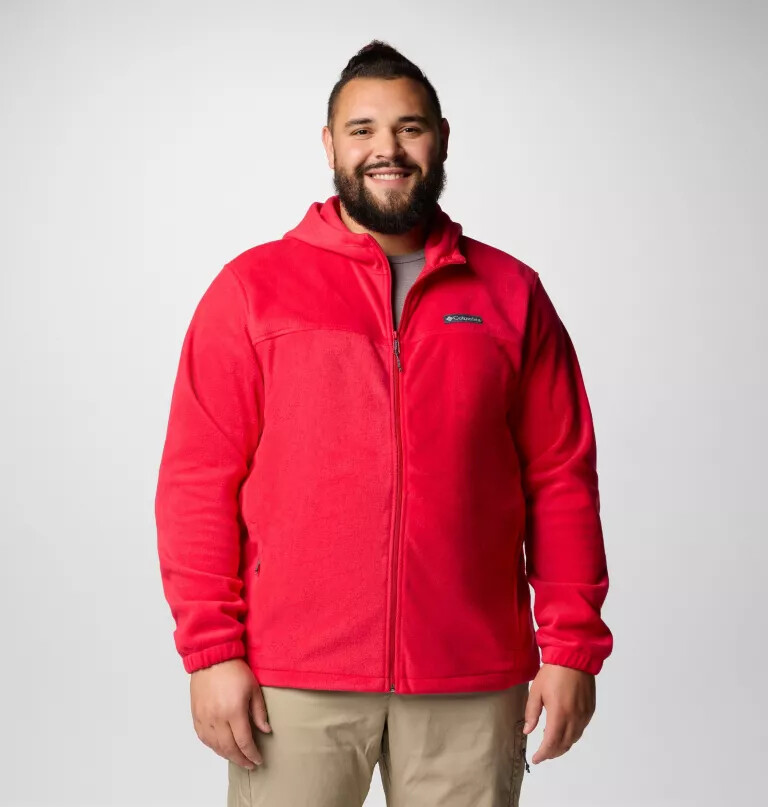 steens mountain fleece hættetrøje med lynlås til herrer - stor
