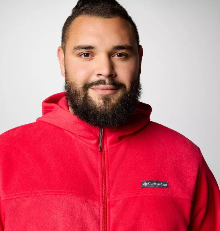 steens mountain fleece hættetrøje med lynlås til herrer - stor