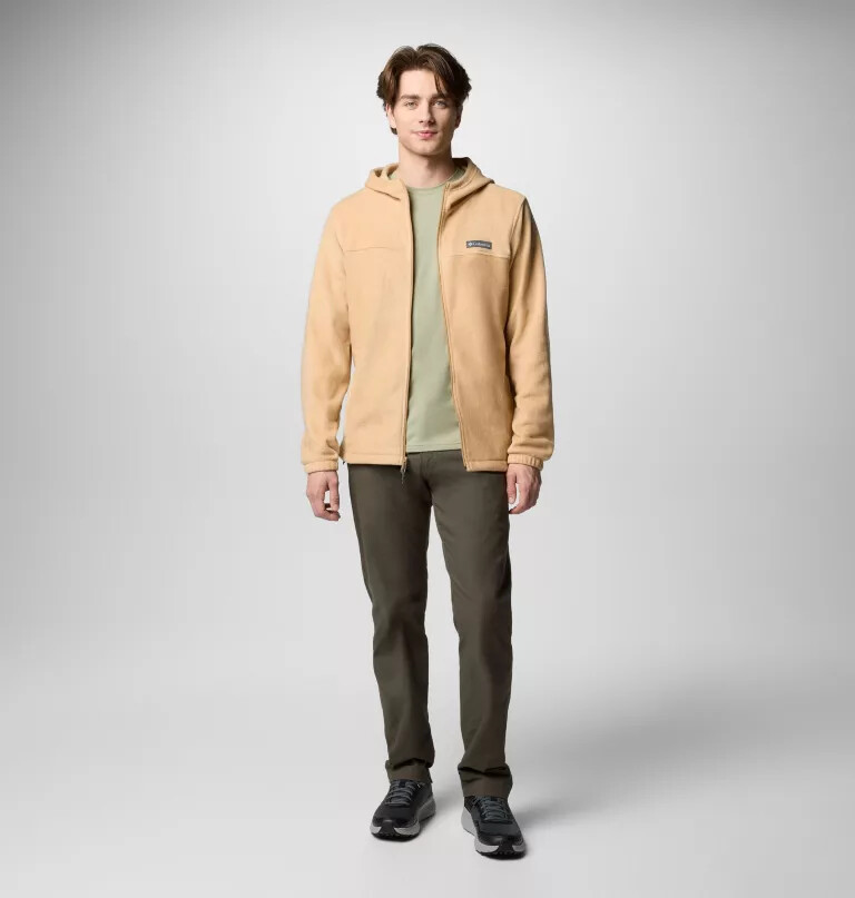steens mountain fleece-hættetrøje med lynlås til mænd - tall