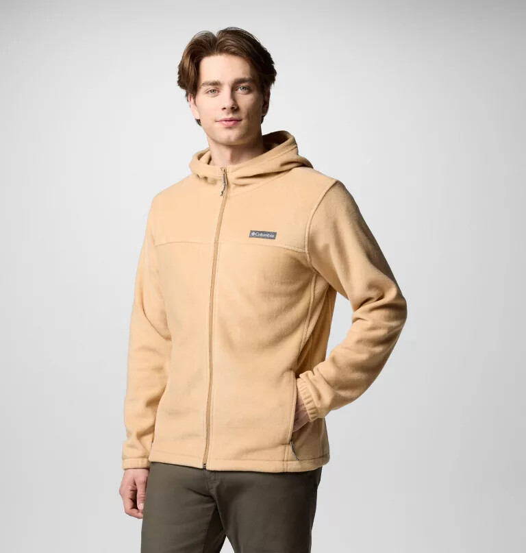 steens mountain fleece-hættetrøje med lynlås til mænd - tall