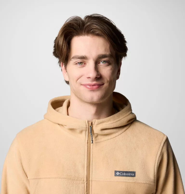 steens mountain fleece-hættetrøje med lynlås til mænd - tall