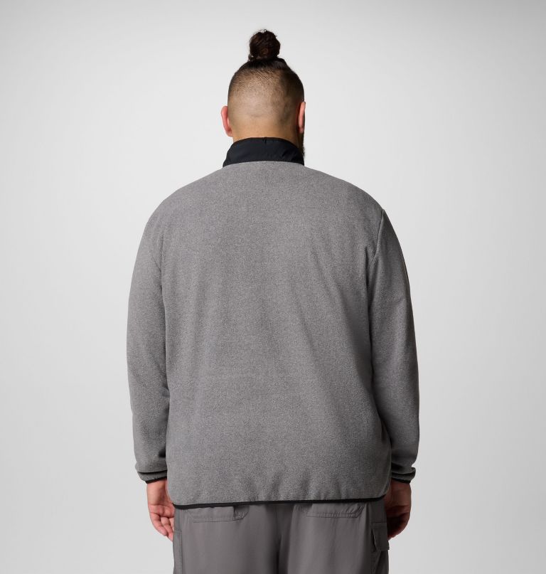 herre sequoia grove fleece med lynlås - stor