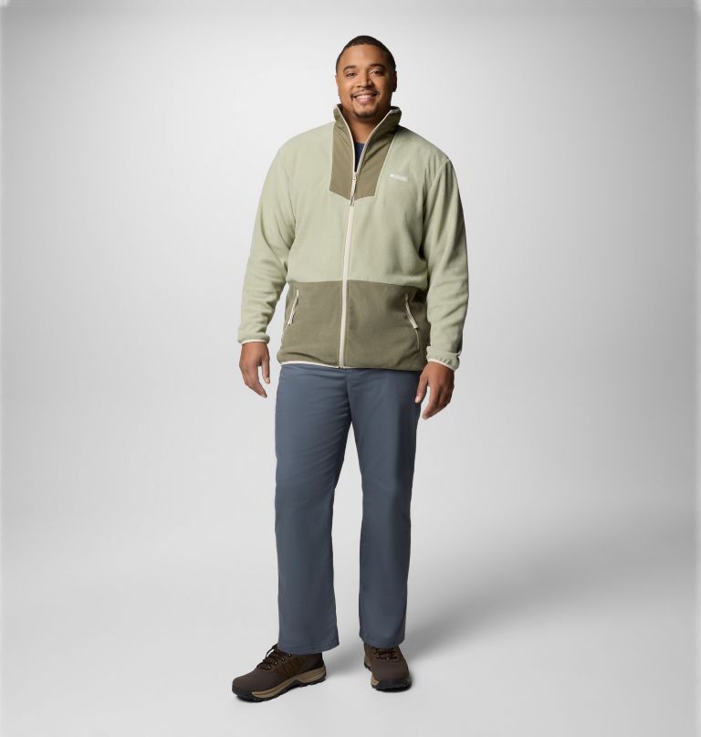 herre sequoia grove fleece med lynlås - stor