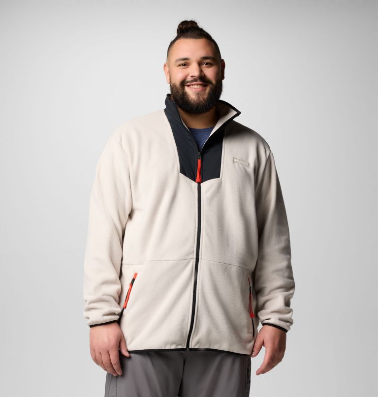 herre sequoia grove fleece med lynlås - stor