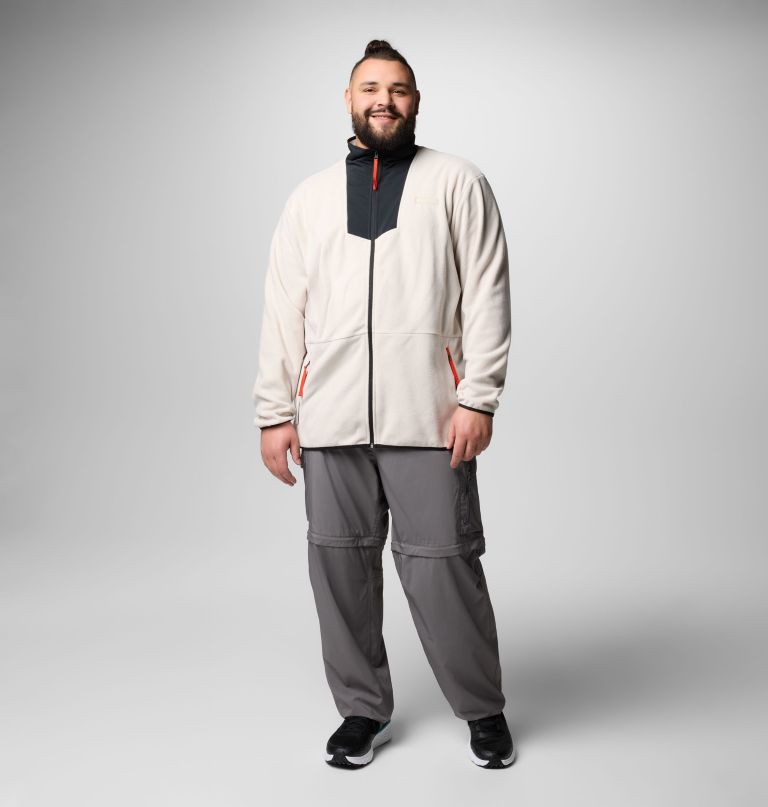 herre sequoia grove fleece med lynlås - stor