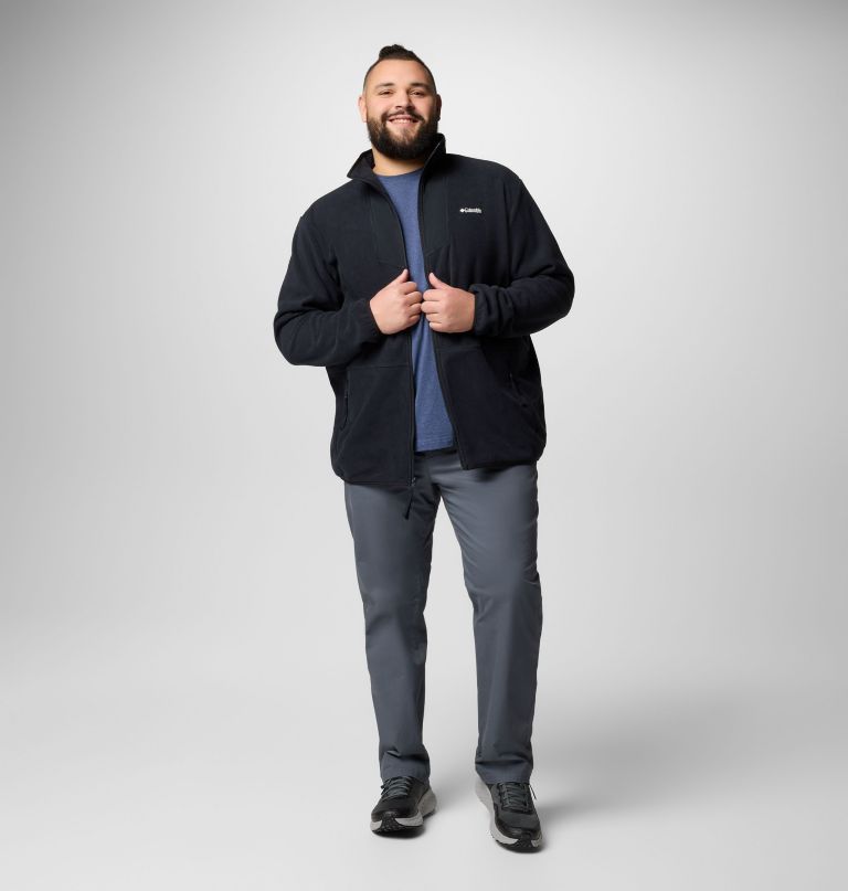 herre sequoia grove fleece med lynlås - stor