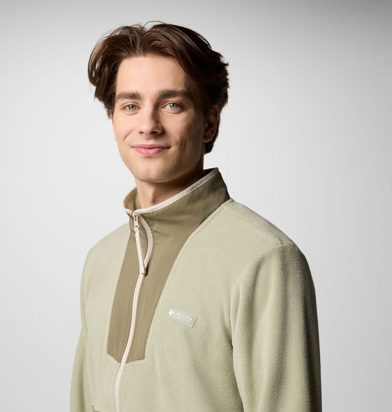 herre sequoia grove fleece med lynlås - tall
