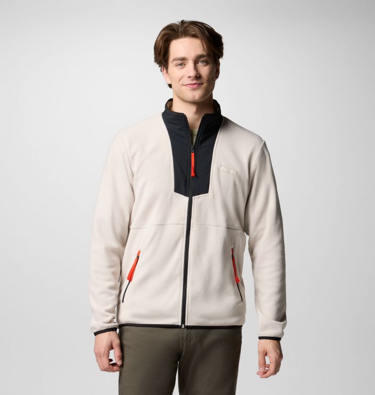 herre sequoia grove fleece med lynlås - tall