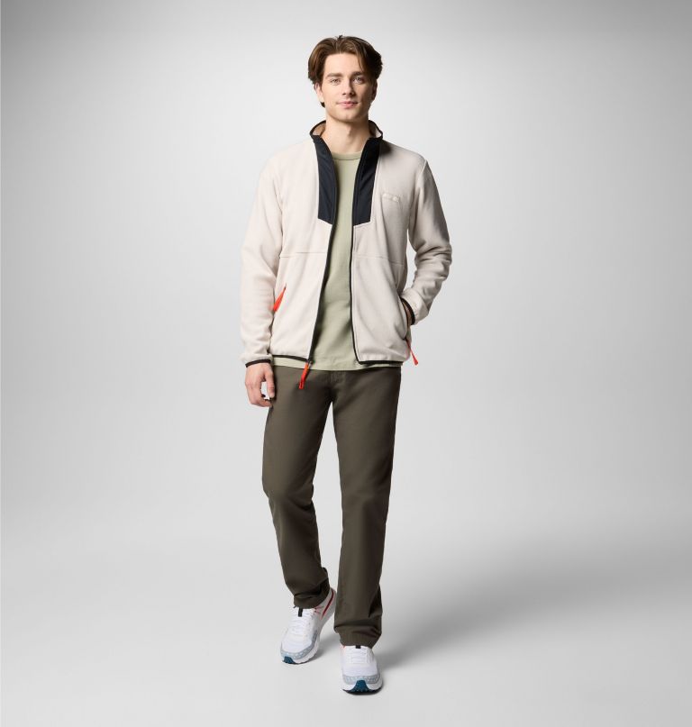 herre sequoia grove fleece med lynlås - tall