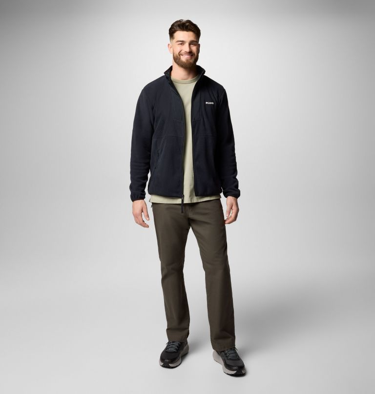 herre sequoia grove fleece med lynlås - tall
