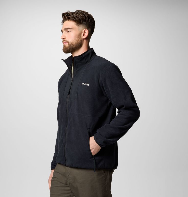 herre sequoia grove fleece med lynlås - tall