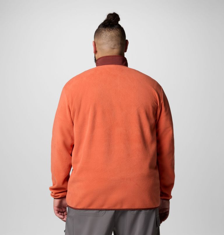 herre sequoia grove fleece med halv lynlås - stor