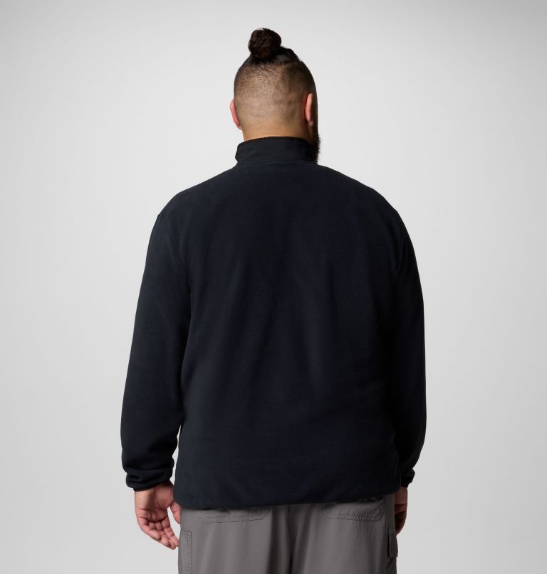 herre sequoia grove fleece med halv lynlås - stor