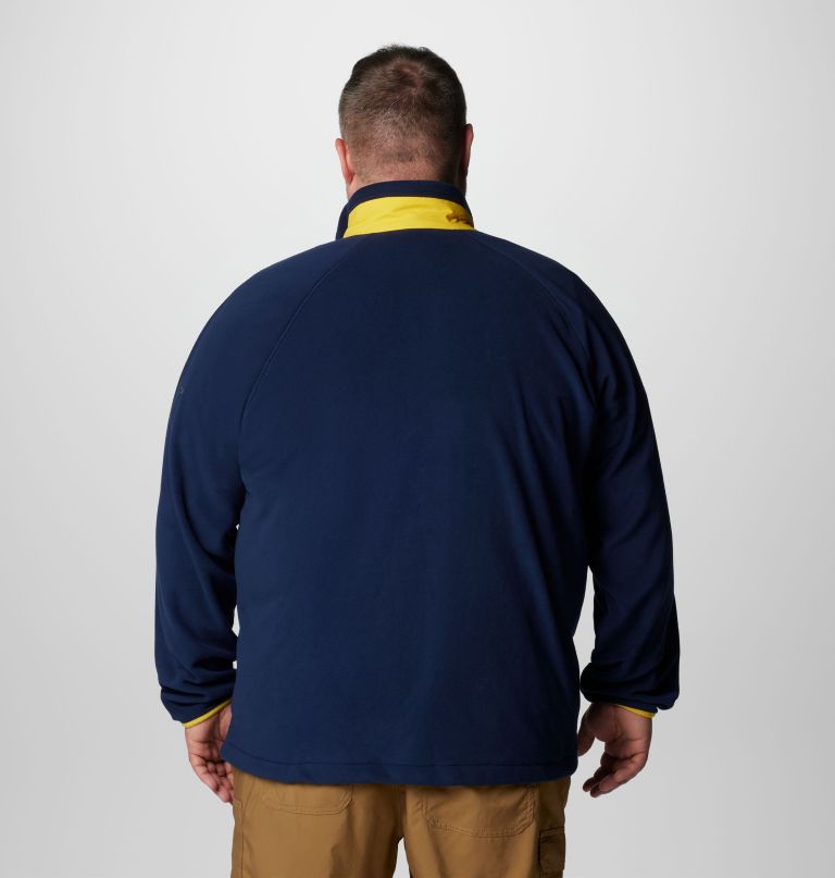 herre collegiate flanker iv fleecejakke - michigan - stor