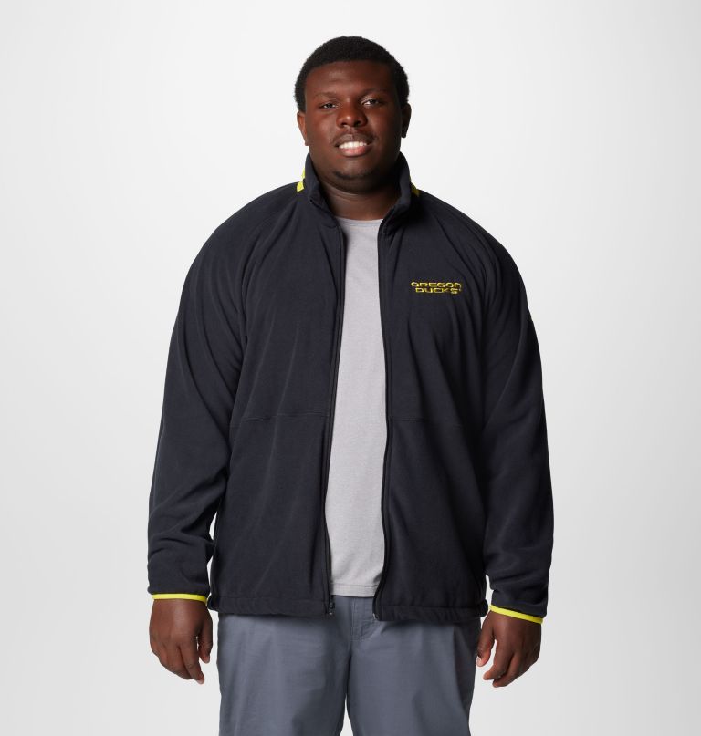 herre collegiate flanker iv fleecejakke - oregon - stor