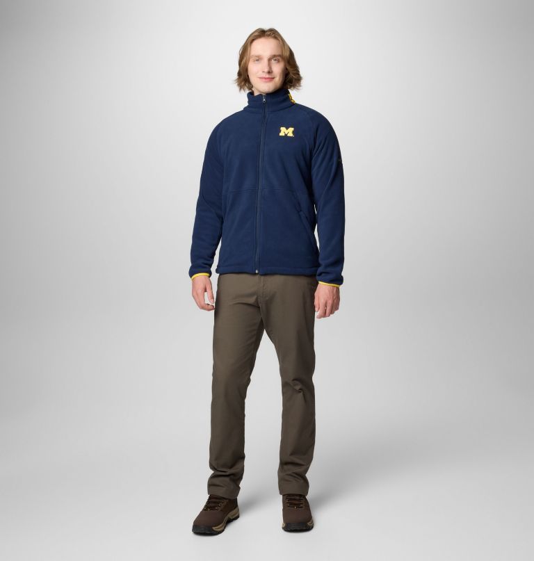 herre collegiate flanker iv fleecejakke - michigan - tall