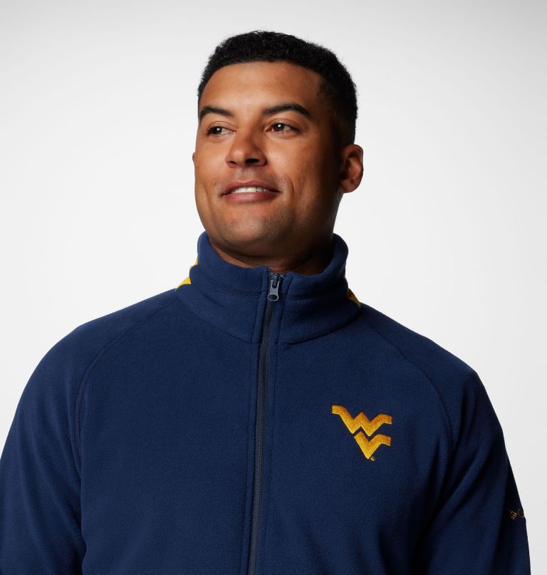 herre collegiate flanker iv fleecejakke - west virginia - tall