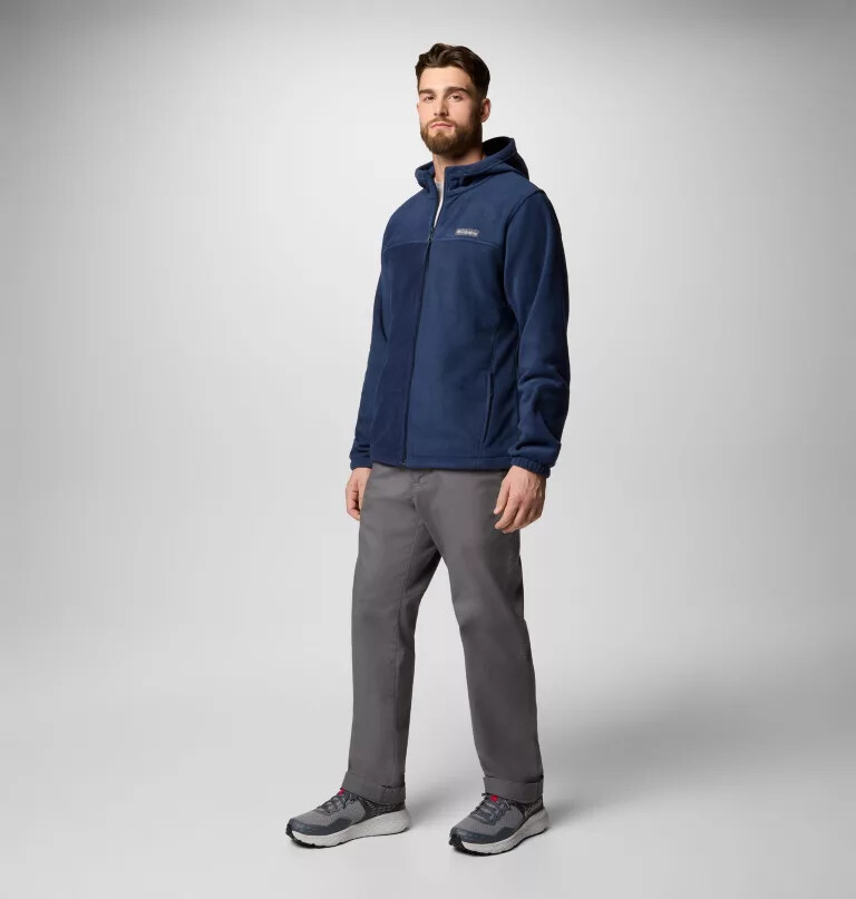 steens mountain fleece-hættetrøje med lynlås til mænd