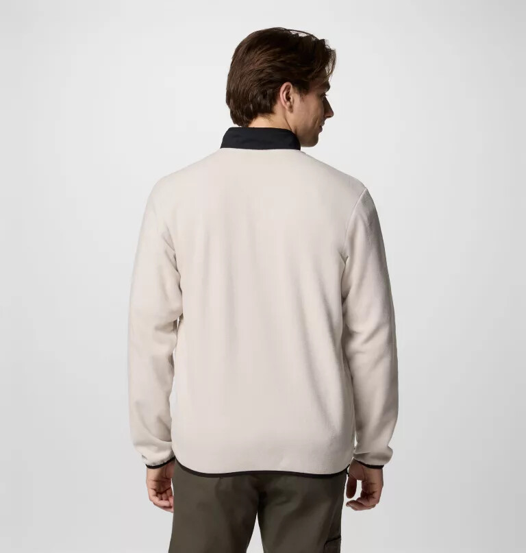 herre sequoia grove fleece med lynlås