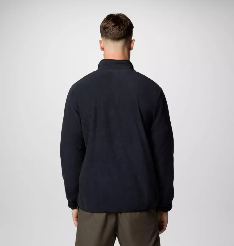 herre sequoia grove fleece med lynlås