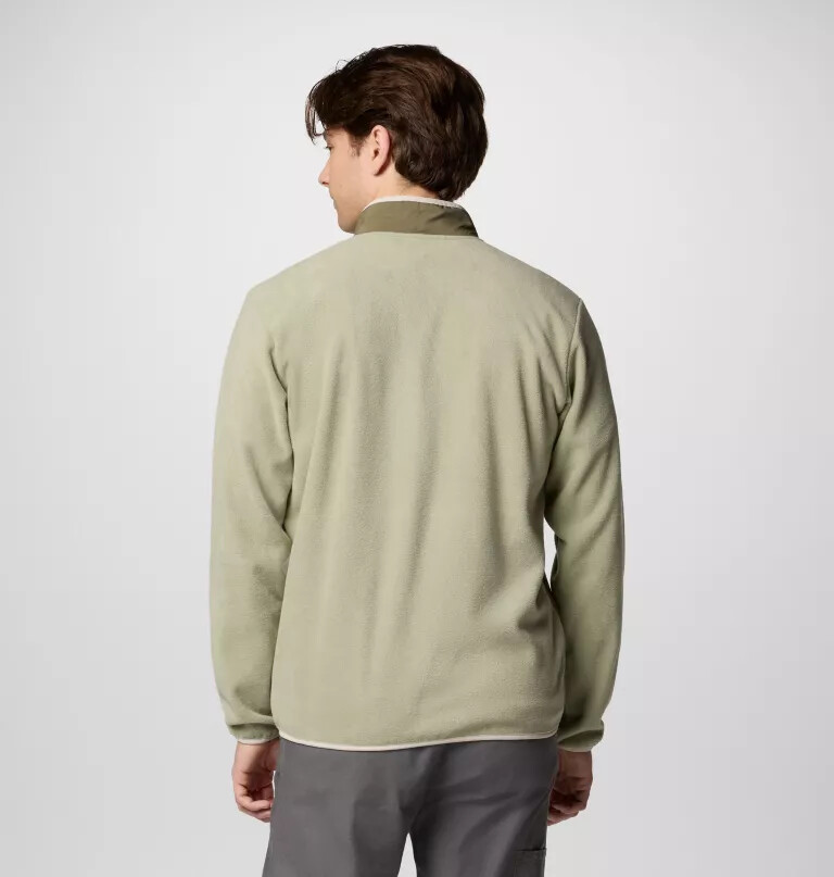 herre sequoia grove fleece med lynlås
