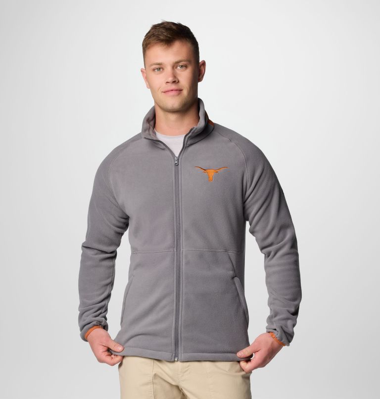 herre collegiate flanker iv fleecejakke - texas