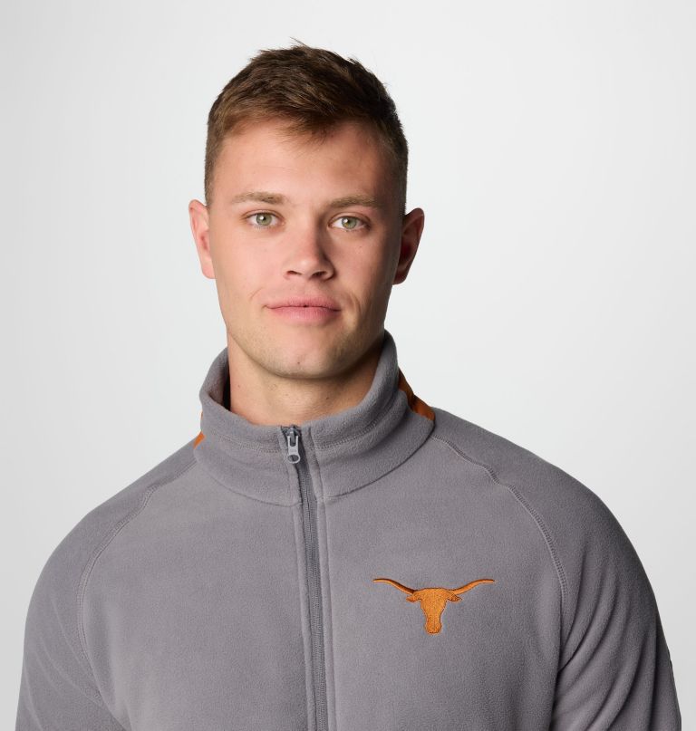 herre collegiate flanker iv fleecejakke - texas