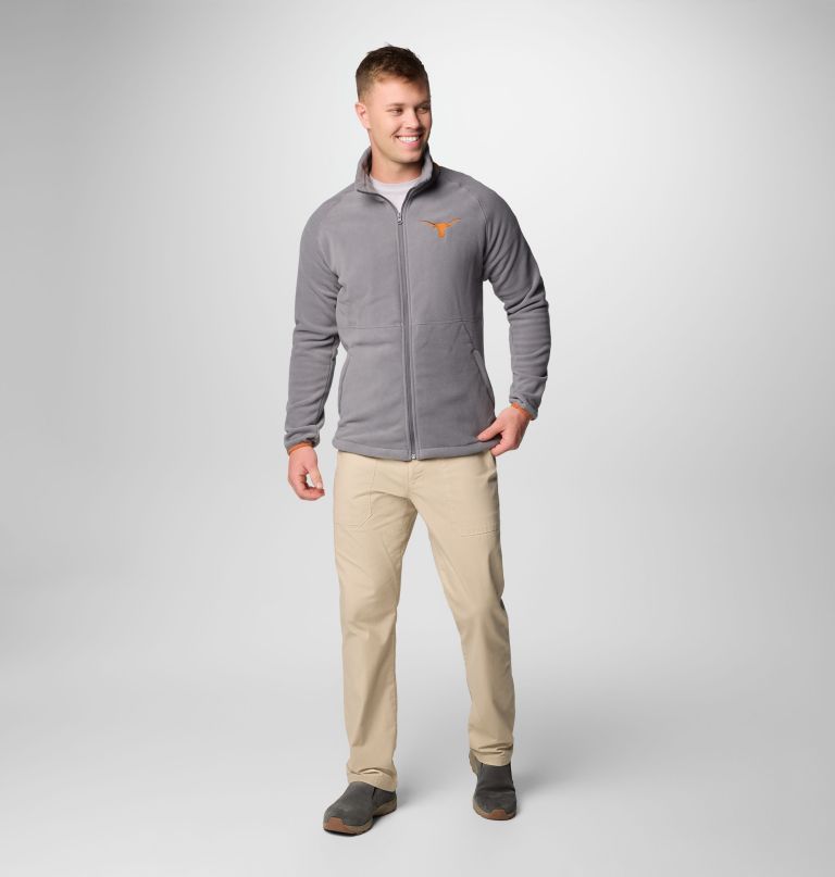 herre collegiate flanker iv fleecejakke - texas