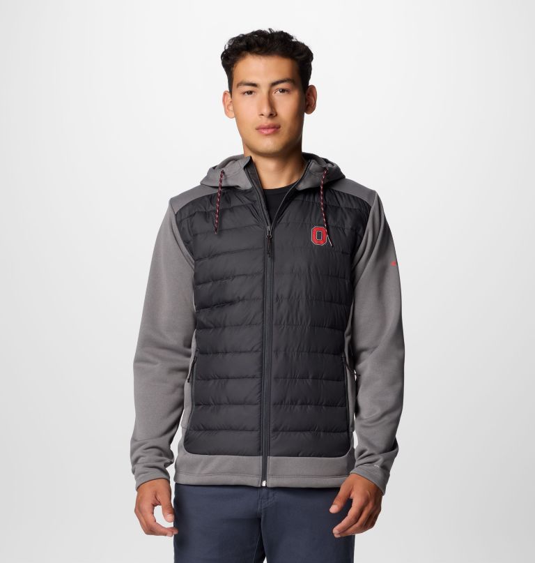 herre collegiate out-shield hybrid hættetrøje - ohio state