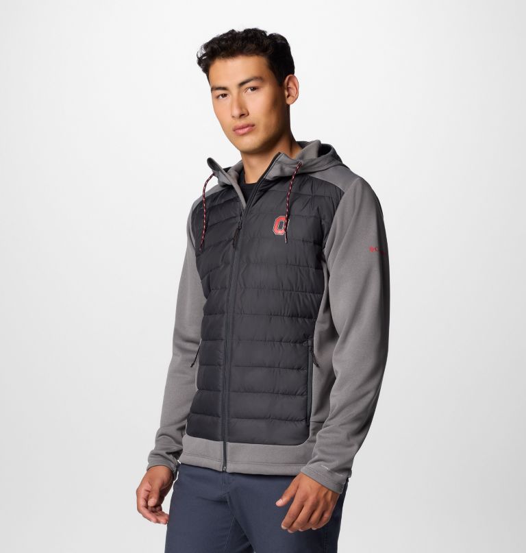 herre collegiate out-shield hybrid hættetrøje - ohio state