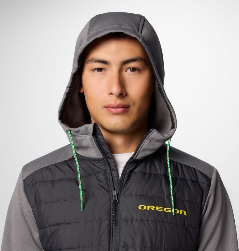 herre collegiate out-shield hybrid hættetrøje - oregon
