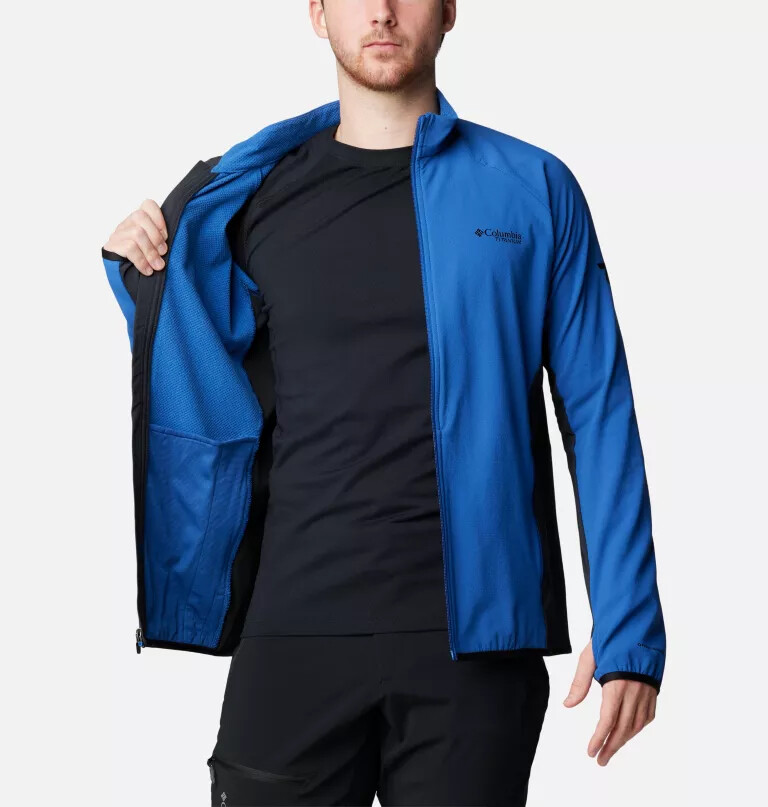 herre spectre ridge ii tech fleece full zip jakke