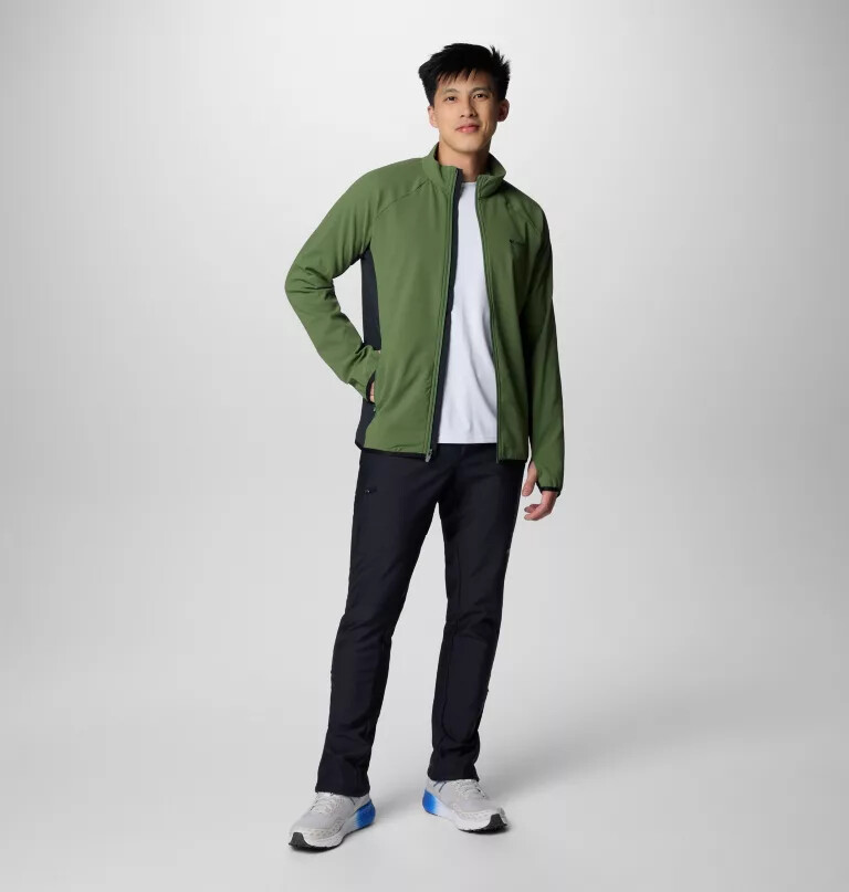 herre spectre ridge ii tech fleece full zip jakke